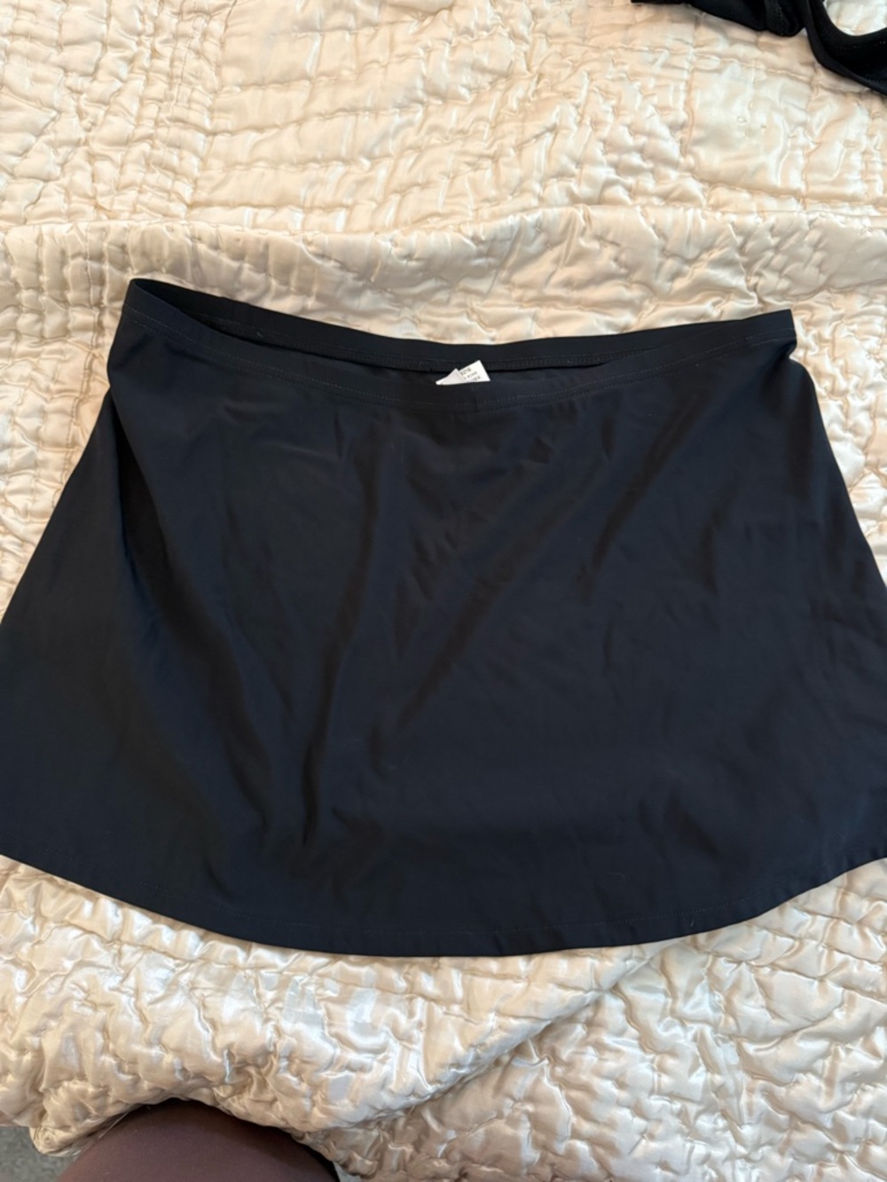 Calvin Klein Black Swim Skirt - Picture 3 of 4